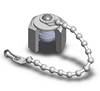 Picture of 1/4" Hex Cap with Chain