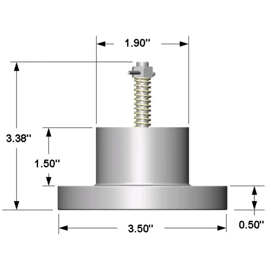 Model 166 I Dimensions