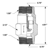 	Model 141 HHEE Dimensions