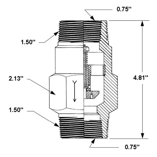 	Model 141 HHEE Dimensions