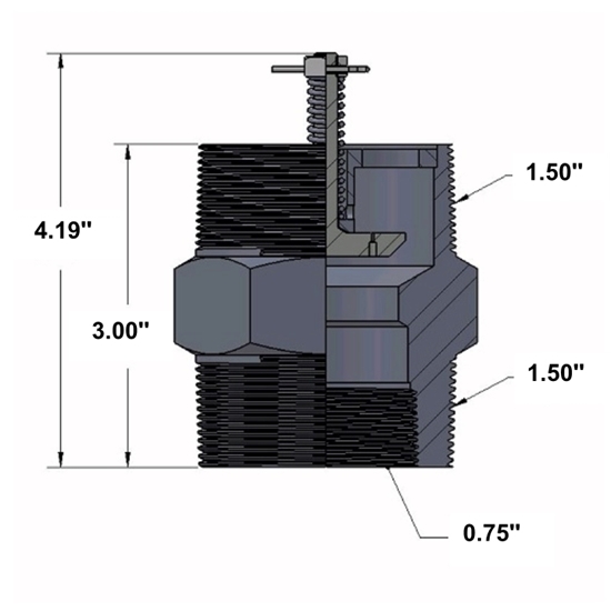 	Model 41 HHE Dimensions