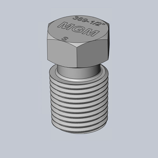 1/2" NPT Pipe Plug