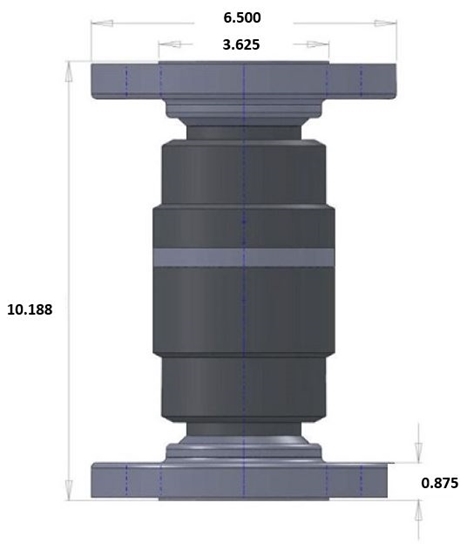 Model 514 I Dimensions	